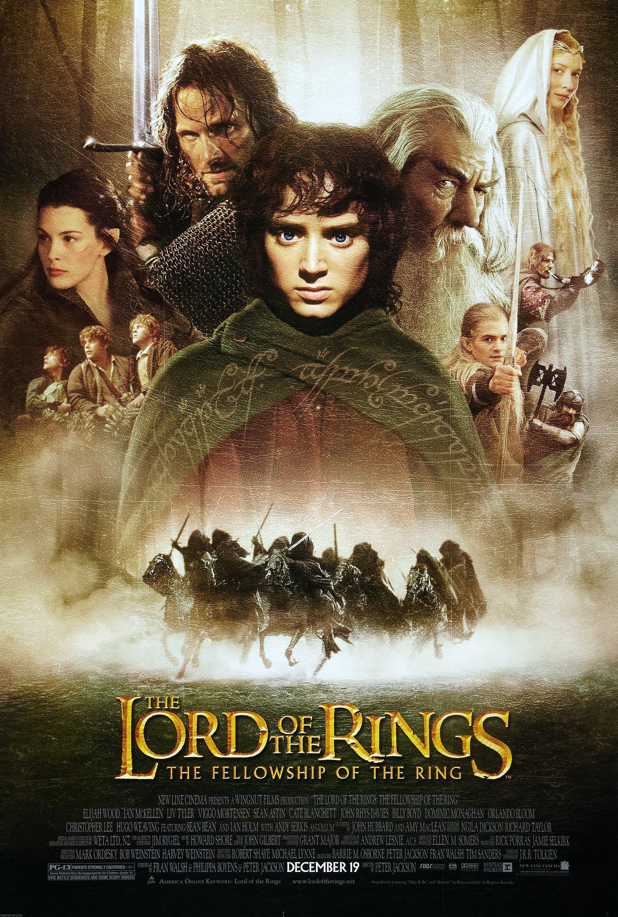 Poster of The Lord of the Rings: The Fellowship of the Ring